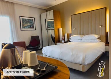 heathrow hilton t5 bedroom