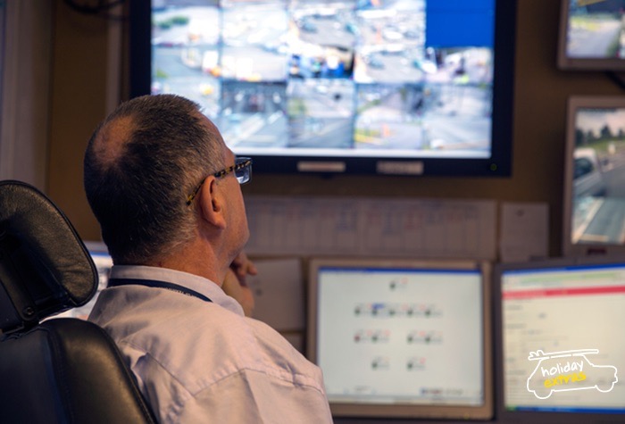 Security at Manchester Airport Car Parks