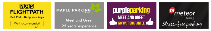 heathrow airport parking services logo banner discounts