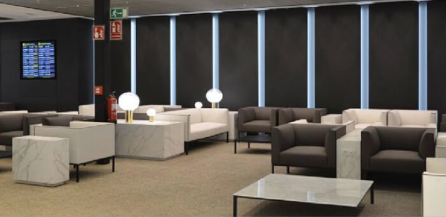 Sala VIP Canudas T2 aeropuerto Barcelona