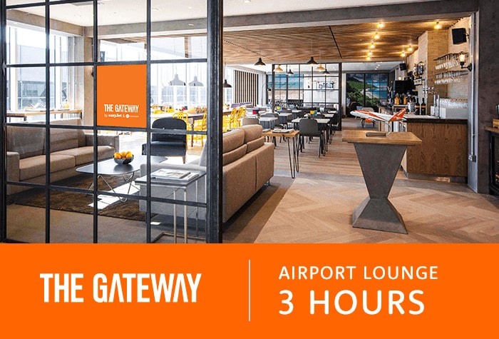 The Gateway Lounge by easyJet and No1 Lounges Logo