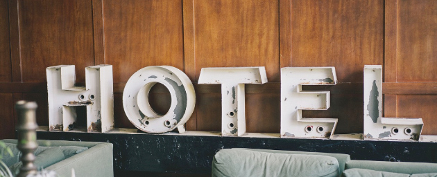Hotel sign