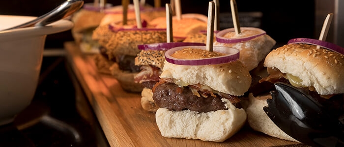 Aberdeen Airport Lounges - Food at the Northern Lights Lounge