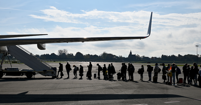 Charleroi Airport flight disruption