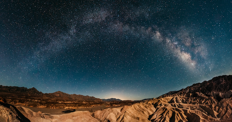 Death Valley skies at night