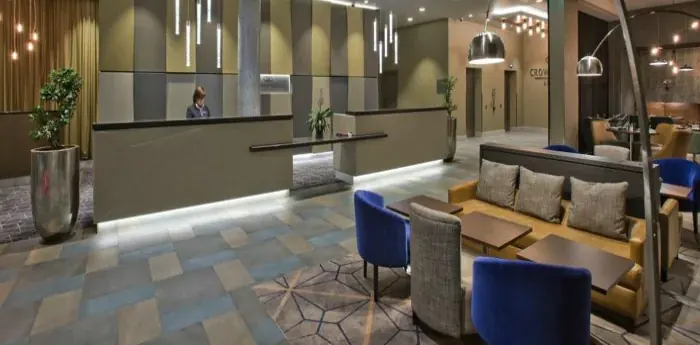 Crowne Plaza Aberdeen Airport hotel reception