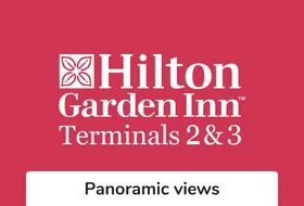 Hilton Garden Inn T2 & T3 logo