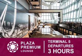 Plaza Premium T5 Departures at Heathrow Airport