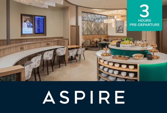 Aspire Lounge at Liverpool Airport