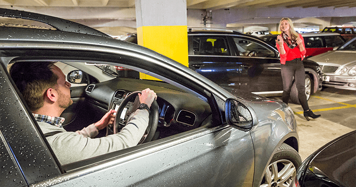 Parking at the Liverpool Airport Multi-Storey Car Park